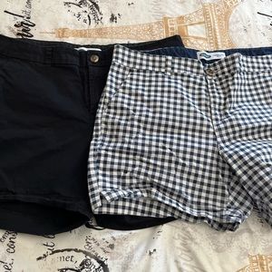 2 mid rise shorts size 14